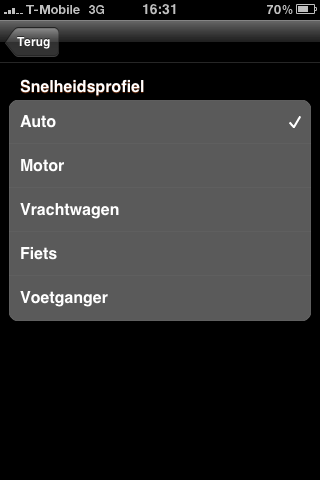 Navigon op iPhone OS 3.0