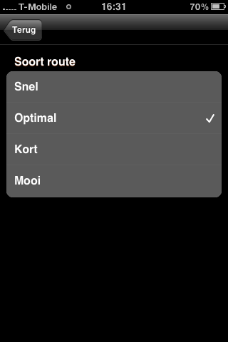 Navigon op iPhone OS 3.0