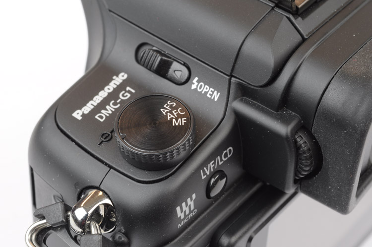 Panasonic Lumix G1 behuizing focusknop