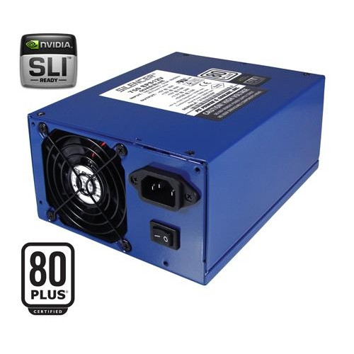 OCZ PC Power & Cooling Silencer PSU 750W Quad Blue