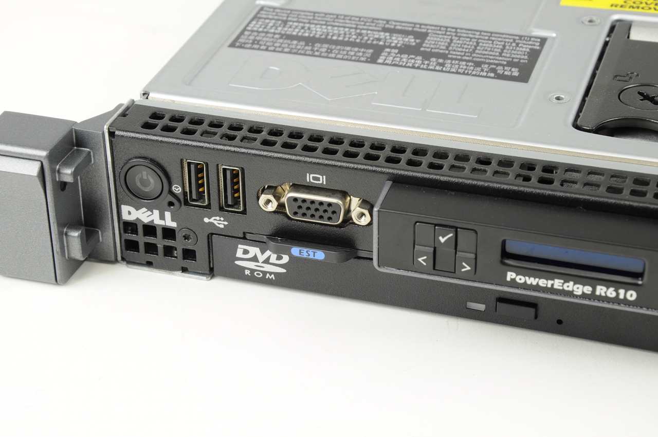 Dell R610 Display voorkant