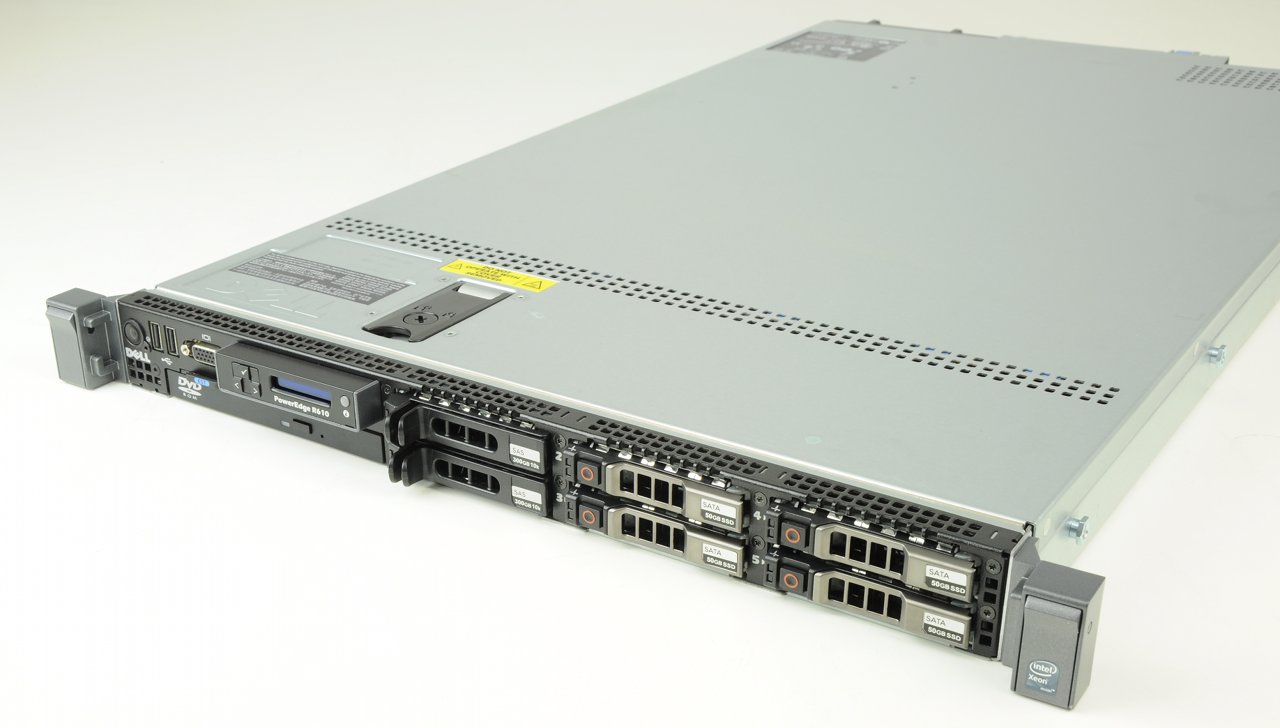 Dell R610 Voorkant overview
