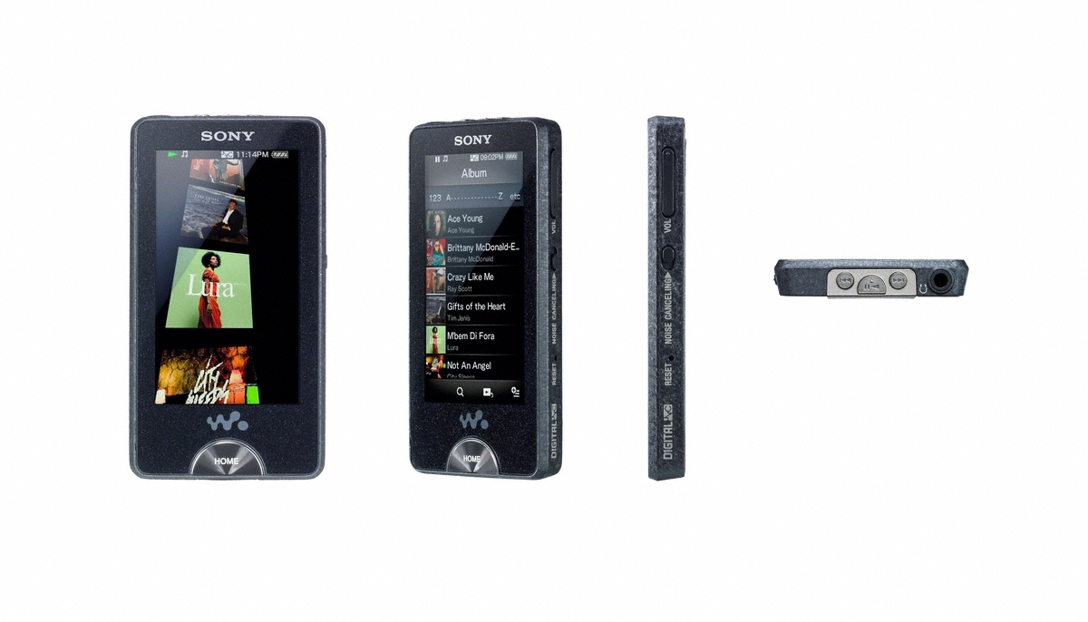 Sony Walkman Touch NWZ-X1050B 15.625GB Zwart