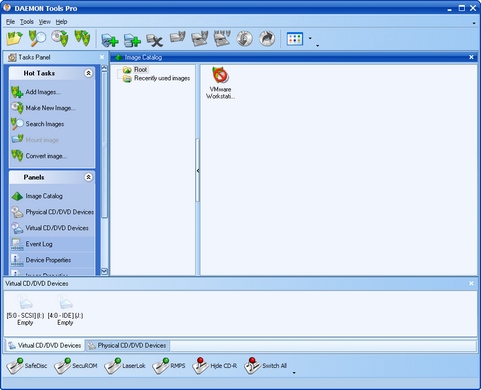 Daemon Tools Pro screenshot (481 pix)