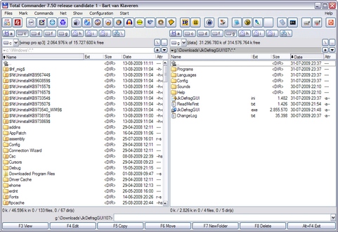 Total Commander 7.50 RC1 screenshot (481 pix)