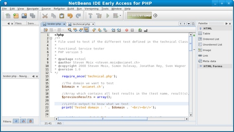 NetBeans IDE screenshot (481 pix)