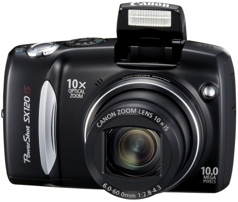 Canon Powershot SX120 IS Zwart