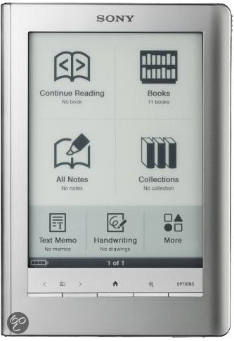 Sony Reader Touch Edition PRS-600 (Zilver 6