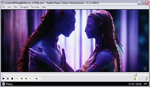 Media Player Classic Homecinema 1.3.1249.0 screenshot (481 pix)