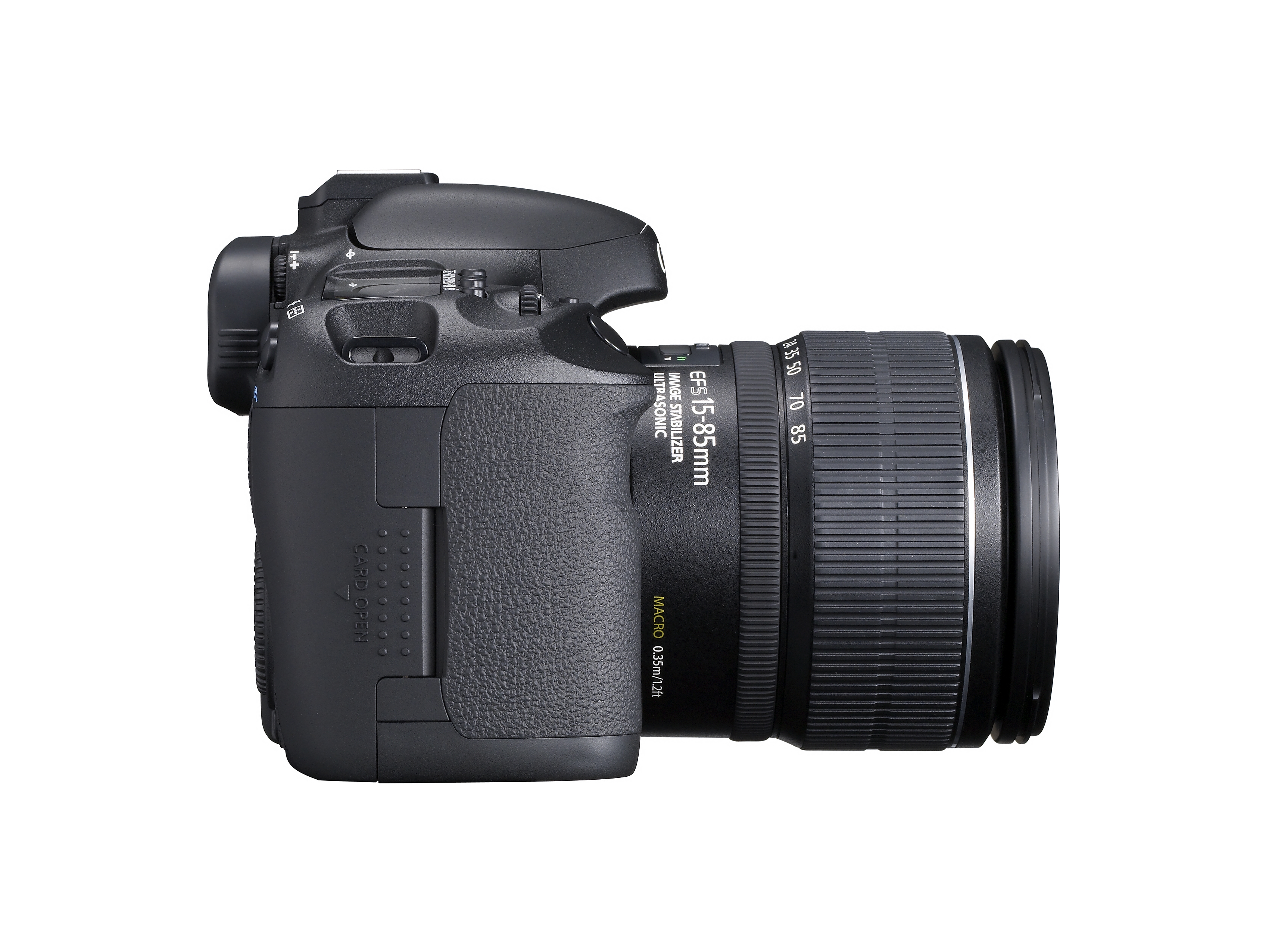 Canon EOS 7D zijkant