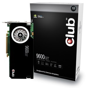 Club3D GeForce 9600GT 512MB