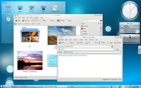KDE 4.3 desktp screenshot (481 pix)