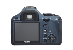 Pentax K-x Blauw