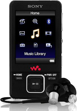 Sony Walkman NWZ-A829  16GB Zwart