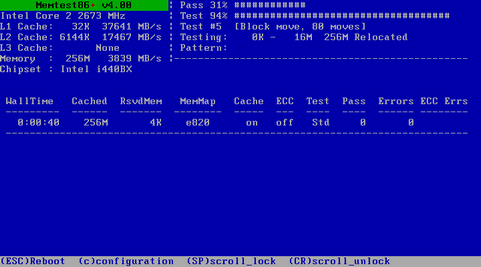 Memtest86+ 4.00 screenshot (481 pix)