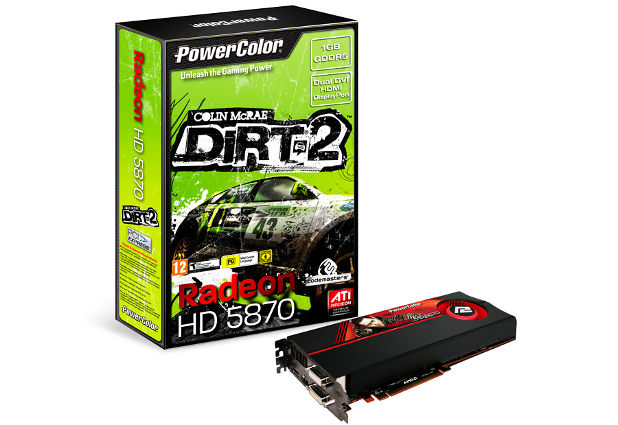 Powercolor HD5870 1GB GDDD5 (DIRT2 Edition)