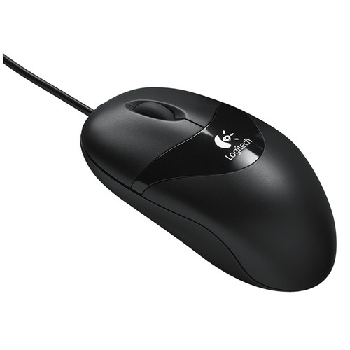 Logitech Pilot Mouse Optical Zwart