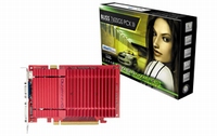 Gainward GeForce 7600 GS 256MB DDR2 (PCI-e, 2xDVI-I, Passief) BP7600GS 256 TV DVI
