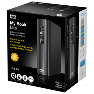 Western Digital My Book Elite WDBAAH6400ECH 640GB Zwart