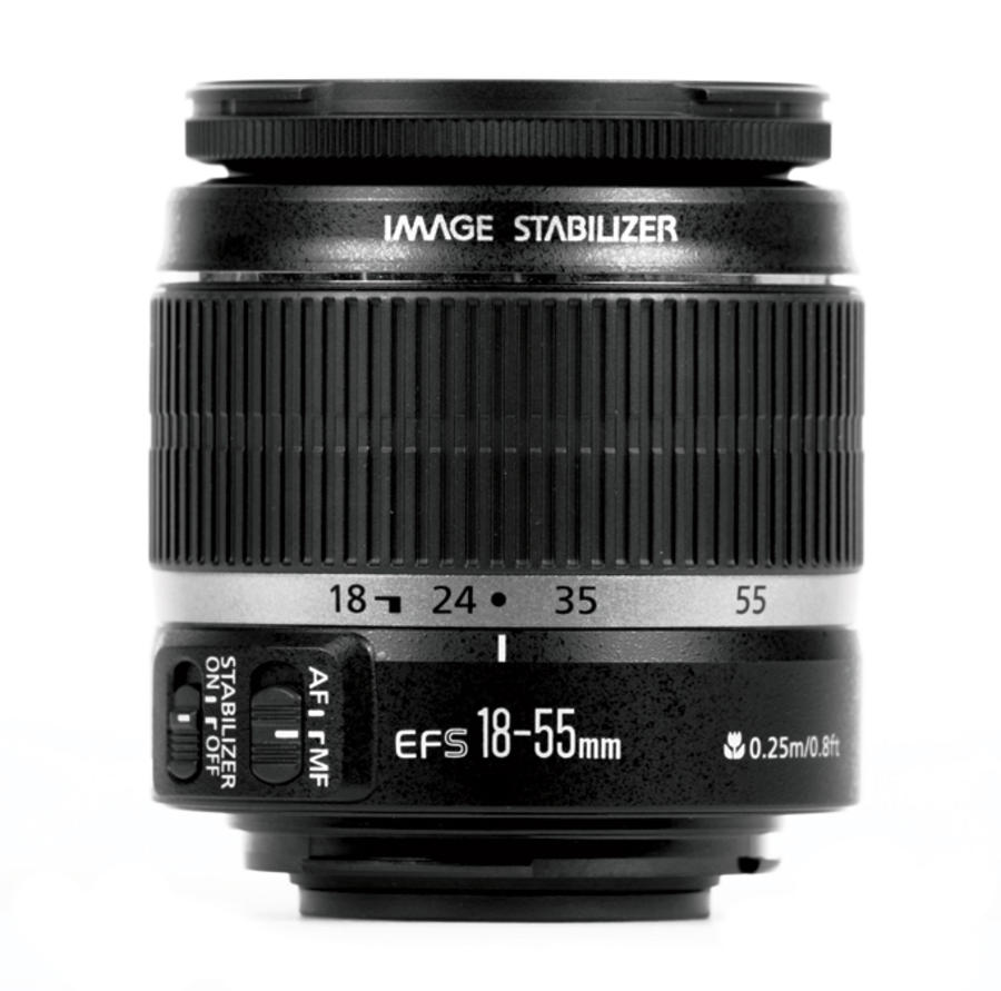 Canon EOS 1000D + EF-S 18-55