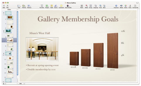 Apple iWork screenshot (481 pix)