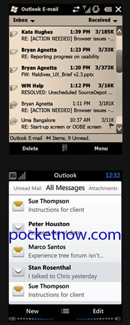 Windows Mobile 7 screenshot?