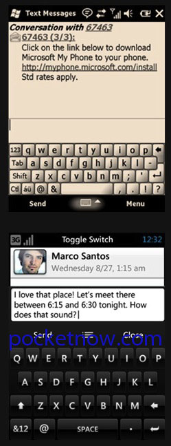 Windows Mobile 7 screenshot?