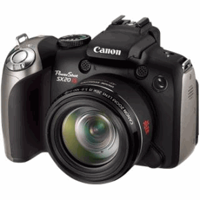 Canon Powershot SX20 IS Zwart