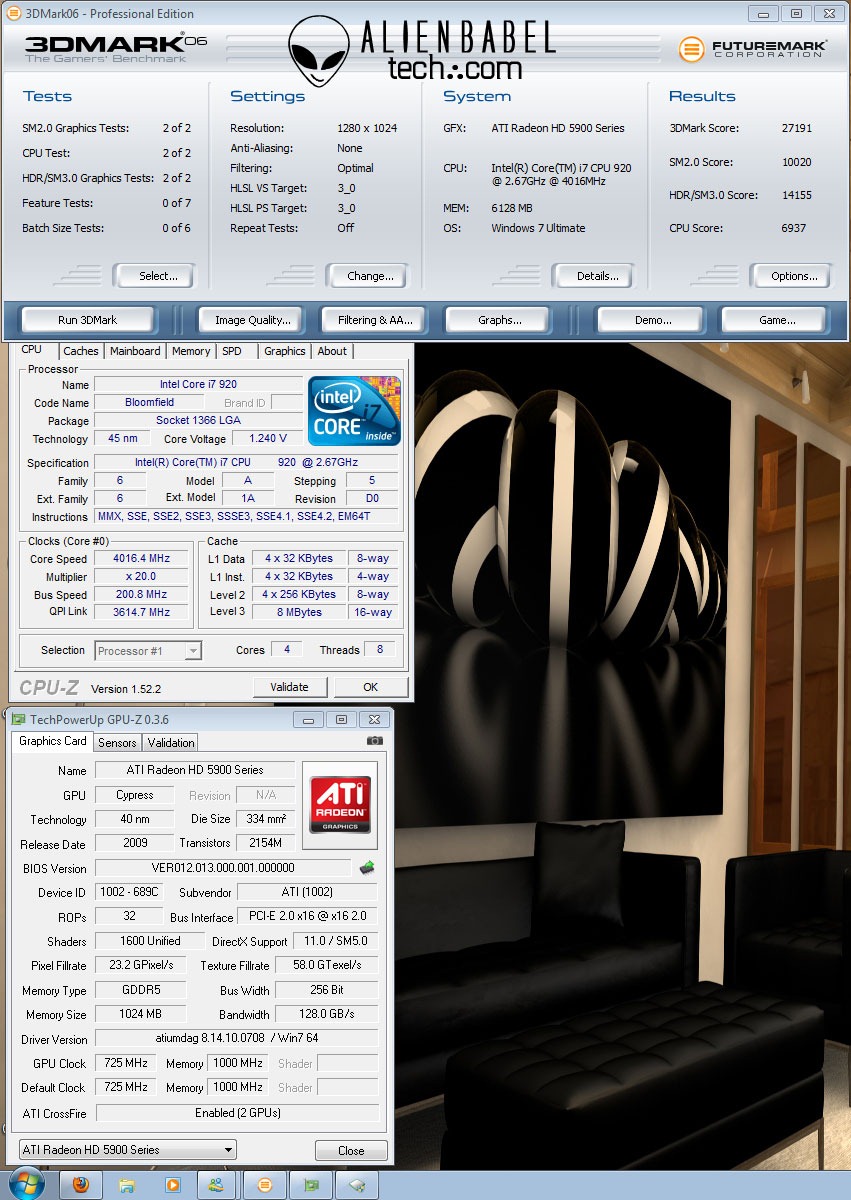 HD 5970 screenshots