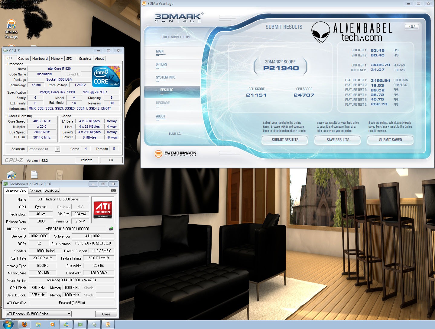 HD 5970 screenshots