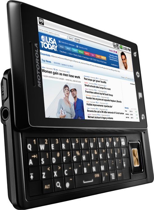 Motorola Milestone Zwart