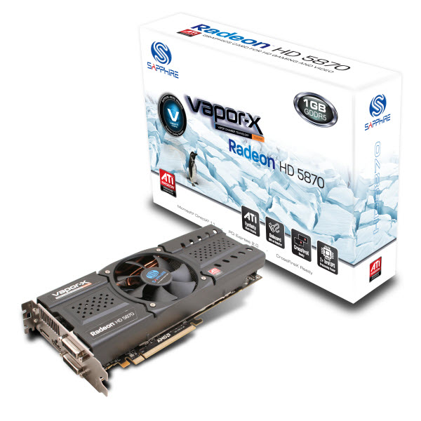 Sapphire Vapor-X HD5870 1GB GDDR5 PCIE