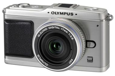 Olympus PEN E-P1 kit zilver/zilver