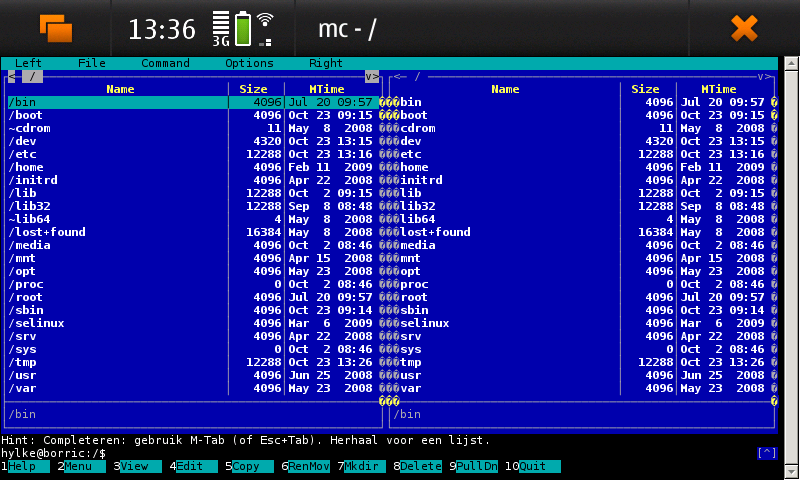 Spelen met Maemo op N900