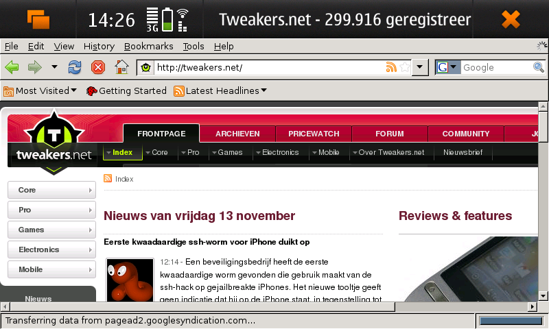 Nokia N900 Easy Debian