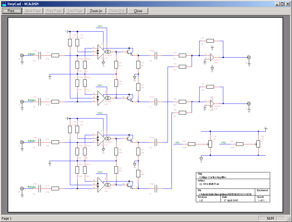 TinyCAD 1.80.00