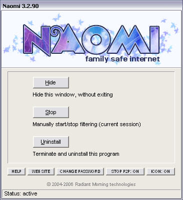 Naomi 3.2.90 screenshot