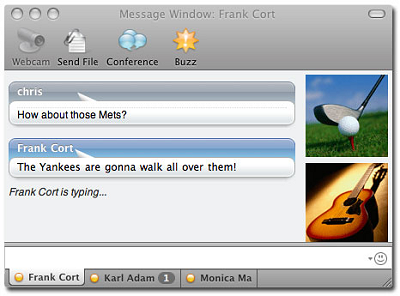 Yahoo Messenger for Mac beta 2