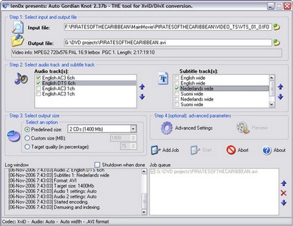 Auto Gordian Knot screenshot (410 pix)