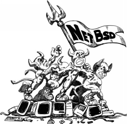 NetBSD cartoon (410 pix)