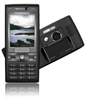 Sony Ericsson K800i Zwart