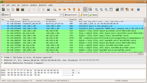 Wireshark screenshot (481 pix)