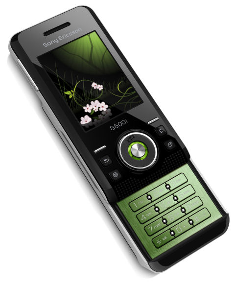 Sony Ericsson S500i Groen