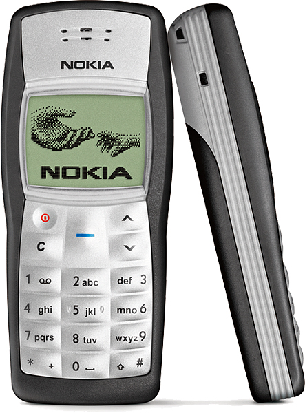Nokia 1100 Zwart