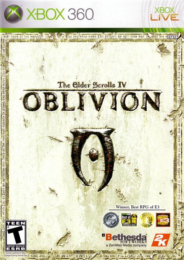 Elder Scrolls 4 Oblivion, Xbox 360