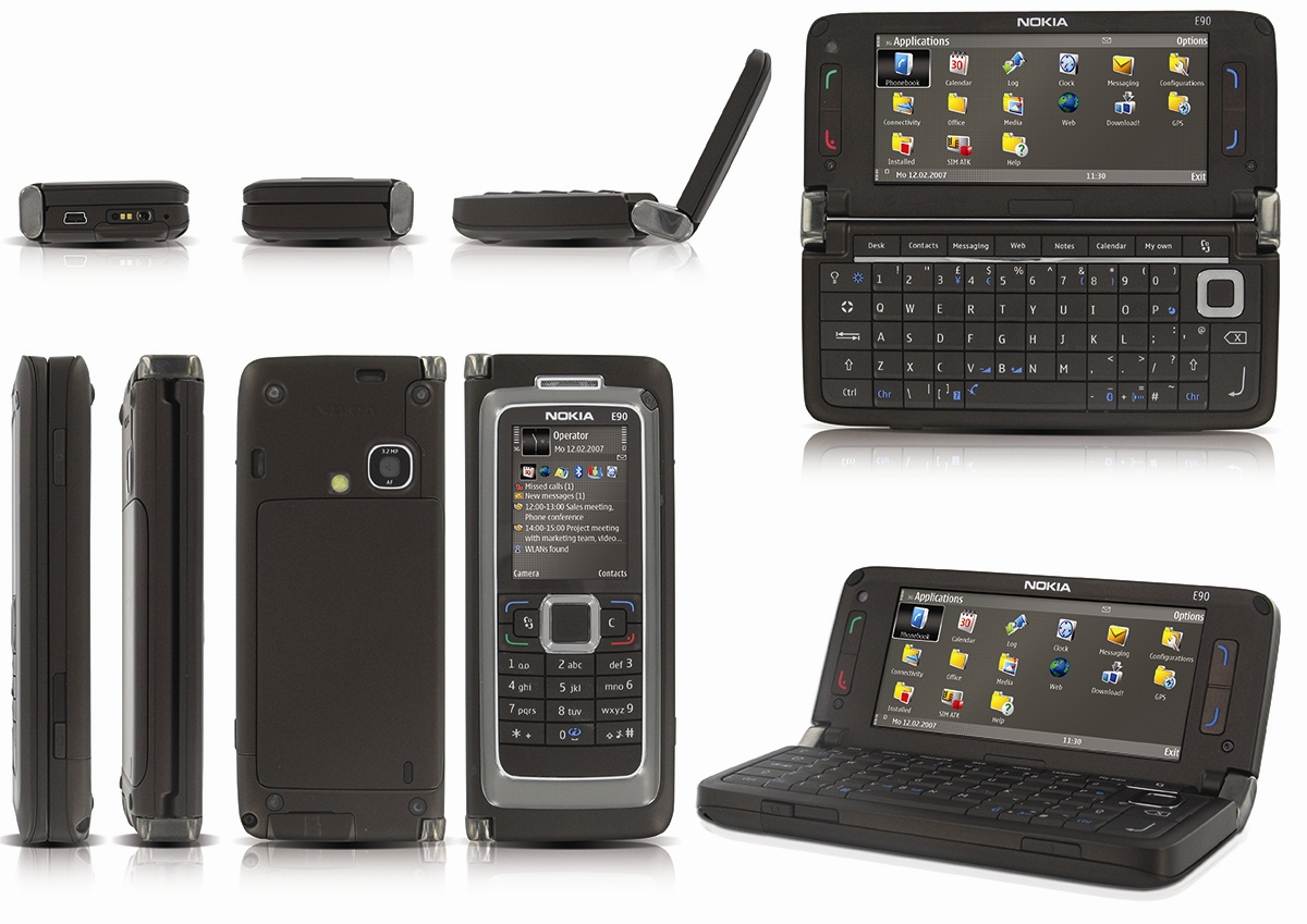 Nokia E90 Zwart