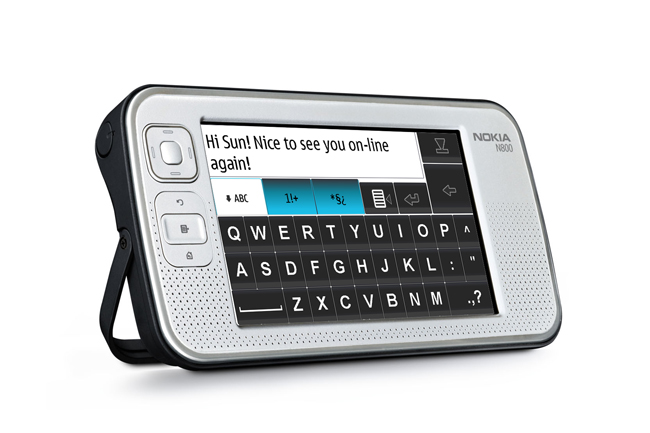 Nokia N800 Zilver