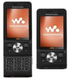 Sony Ericsson W910i Zwart