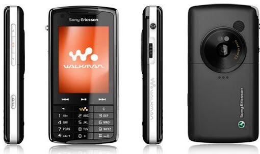 Sony Ericsson W960i Zwart