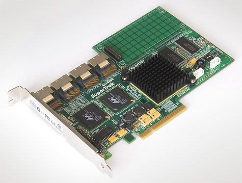 Promise SuperTrak EX16350 (16x SATA300 RAID, 128MB PCI-e x8)